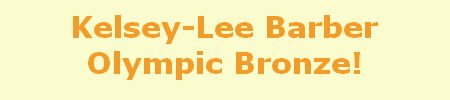Kelsey-Lee Barber Olympic Bronze!